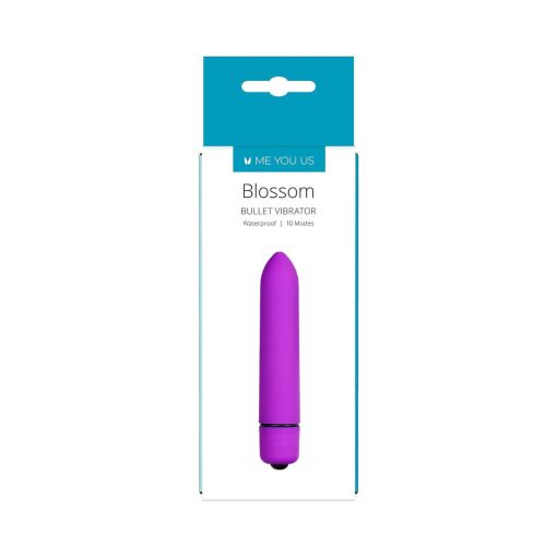 Me You Us Blossom 10 Mode Bullet Vibrator Purple