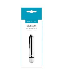 Me You Us Blossom 10 Mode Bullet Vibrator Silver