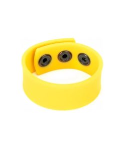 Me You Us Yellow Silicone Cock Strap