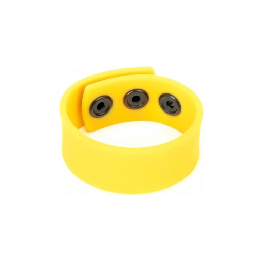 Me You Us Yellow Silicone Cock Strap - Image 3