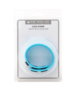 Me You Us Light Blue Silicone Cock Strap
