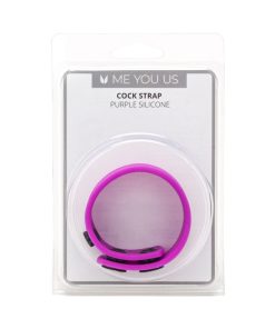Me You Us Purple Silicone Cock Strap