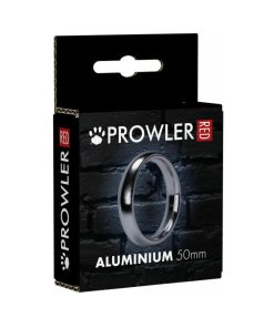Prowler Red Aluminum Silver 50Mm Ring