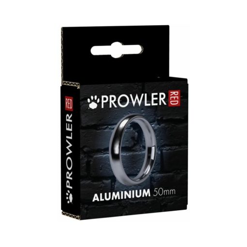 Prowler Red Aluminum Silver 50Mm Ring