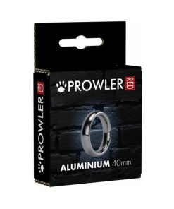 Prowler Red Aluminum Silver 40Mm Ring