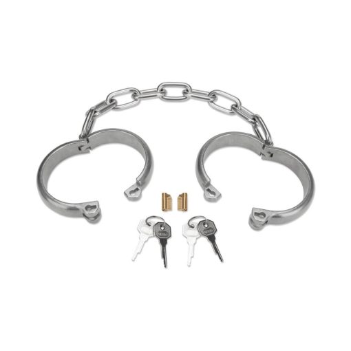 Prowler Red Heavy Duty Hand Cuffs - Image 2