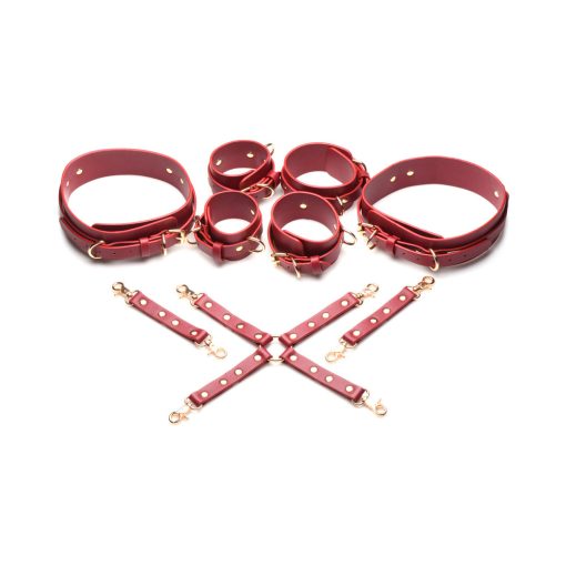 Master Series Thigh & Wrist Hog Tie Restraints - Image 4