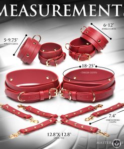 Master Series Thigh & Wrist Hog Tie Restraints