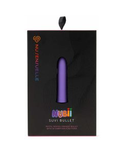 Nu Sensuelle Suvi Nubii Pointed Tip Bullet With 10 Functions Ultra Violet