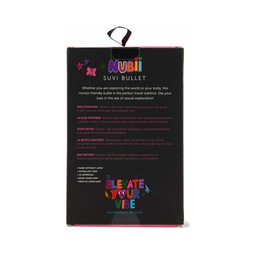 Nu Sensuelle Suvi Nubii Pointed Tip Bullet With 10 Functions Ultra Violet - Image 4