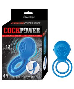 Cockpower Ultimate Vibrating Cockring Blue
