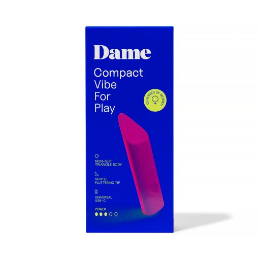 Dame Zig Lipstick Vibrator Pink - Image 9