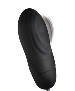 Bang! 7X Pulsing Rechargeable Silicone Bullet Black
