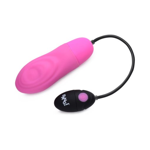 Bang! 7X Pulsing Rechargeable Silicone Bullet Pink - Image 2