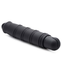 Bang! Xl Bullet & Swirl Silicone Sleeve Black