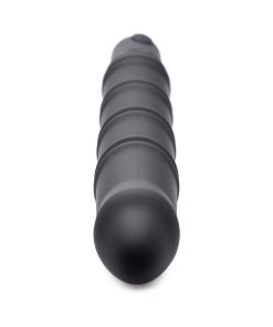 Bang! Xl Bullet & Swirl Silicone Sleeve Black
