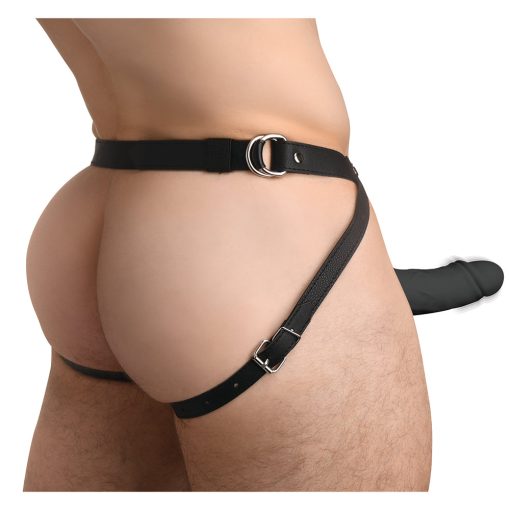 Size Matters 2 In. Erection 28X Realistic Remote Vibrating Silicone Sheath Black - Image 8