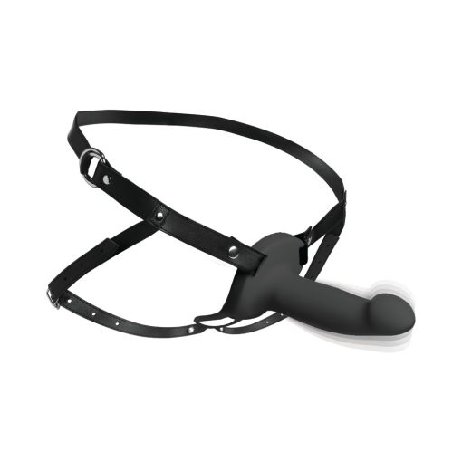 Size Matters 2 In. Erection 28X Smooth Remote Vibrating Silicone Sheath Black - Image 2