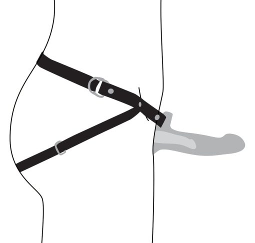 Size Matters 2 In. Erection 28X Smooth Remote Vibrating Silicone Sheath Black - Image 9