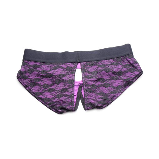 Strap U Lace Envy Pegging Set Purple/Black - Image 4