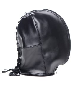 Strict Zip Front Bondage Hood