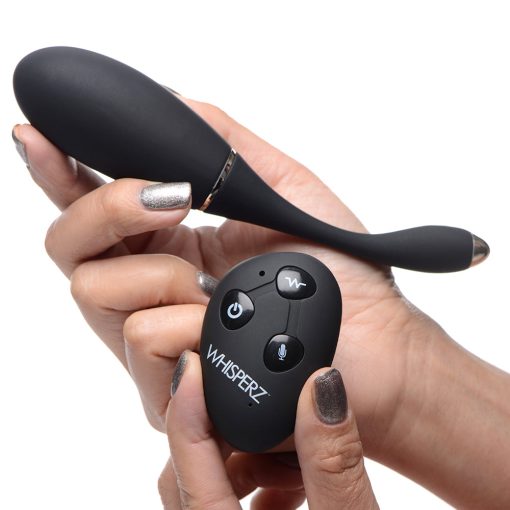 Whisperz Voice Activated 10X Vibrating Egg With Remote - Image 9