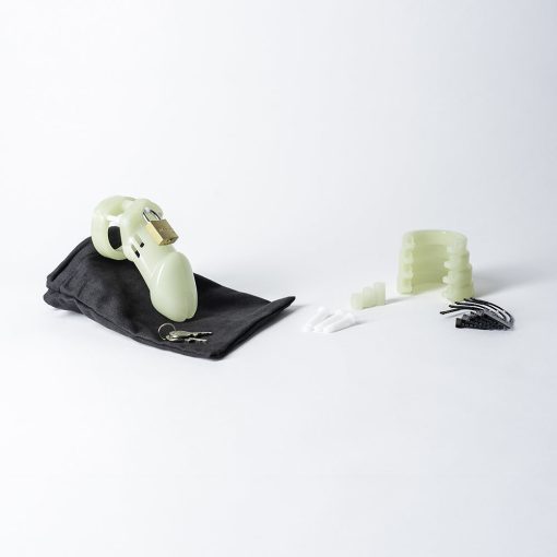 Cb-6000 Glow-In-The-Dark Chastity Cage Kit - Image 5