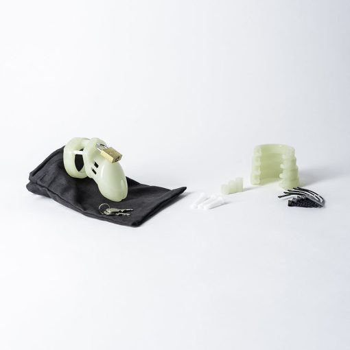 Cb-6000S Glow-In-The-Dark Chastity Cage Kit - Image 5