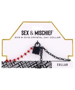 Sportsheets Sex & Mischief Ex'S & Oh'S Crystal Day Collar