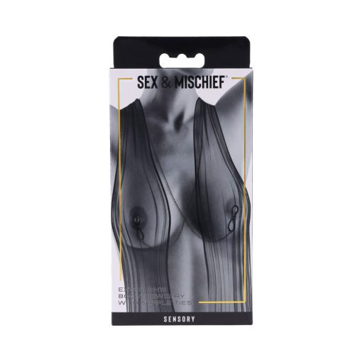 Sportsheets Sex & Mischief Ex'S & Oh'S Body Jewelry With Nipple Ties