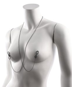 Sportsheets Sex & Mischief Ex'S & Oh'S Body Jewelry With Nipple Ties