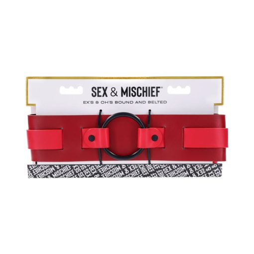 Sportsheets Sex & Mischief Ex'S & Oh'S Bound And Belted
