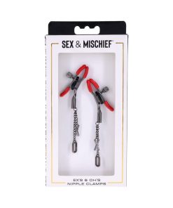 Sportsheets Sex & Mischief Ex'S & Oh'S Nipple Clamps