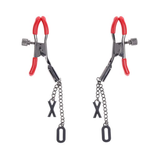 Sportsheets Sex & Mischief Ex'S & Oh'S Nipple Clamps - Image 2