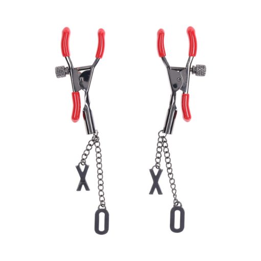 Sportsheets Sex & Mischief Ex'S & Oh'S Nipple Clamps - Image 4