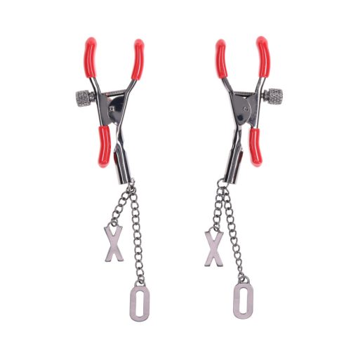 Sportsheets Sex & Mischief Ex'S & Oh'S Nipple Clamps - Image 5