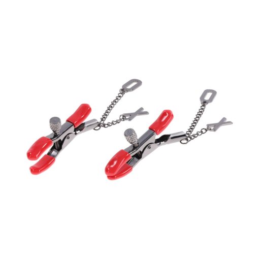 Sportsheets Sex & Mischief Ex'S & Oh'S Nipple Clamps - Image 7