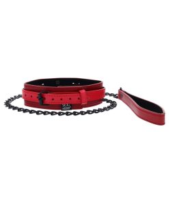 Sportsheets Sex & Mischief Ex'S & Oh'S Collar And Leash