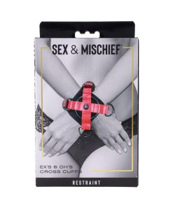 Sportsheets Sex & Mischief Ex'S & Oh'S Cross Cuffs