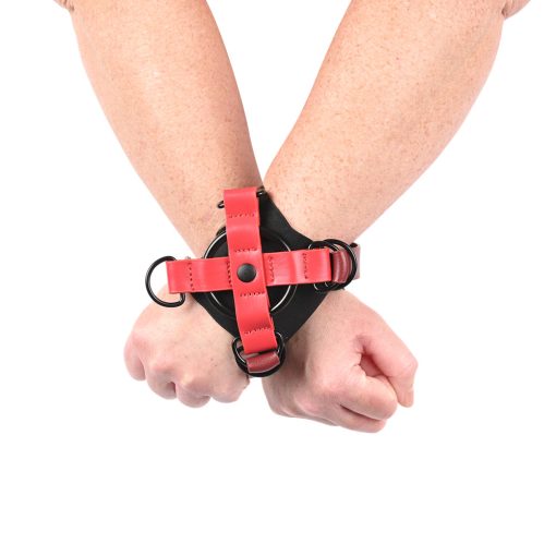 Sportsheets Sex & Mischief Ex'S & Oh'S Cross Cuffs - Image 6