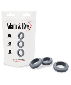 Adam & Eve 3 Piece Comfort Enhancers (Bag Packaging)