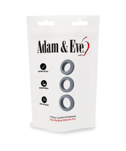 Adam & Eve 3 Piece Comfort Enhancers (Bag Packaging)