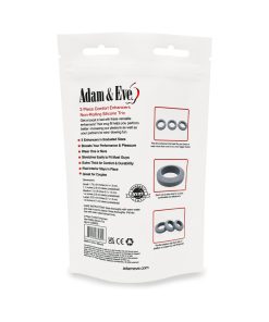 Adam & Eve 3 Piece Comfort Enhancers (Bag Packaging)