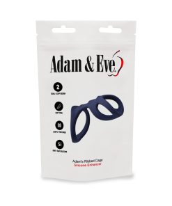 Adam & Eve Adam'S Ribbed Cage (Bag Packaging)