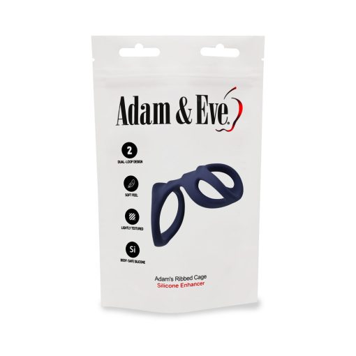 Adam & Eve Adam'S Ribbed Cage (Bag Packaging) - Image 9