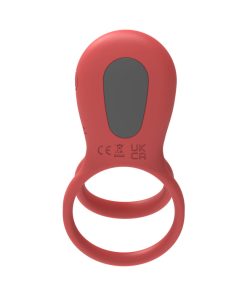Adam & Eve Vibrating Rose Girth Enhancer Couples Triple Stimulator
