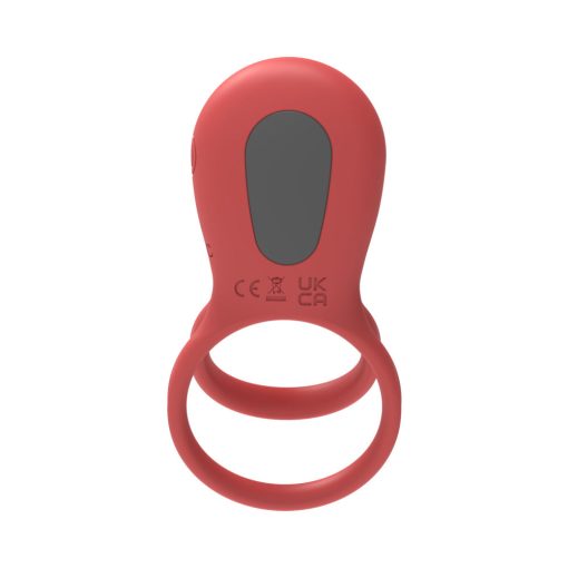 Adam & Eve Vibrating Rose Girth Enhancer Couples Triple Stimulator - Image 5