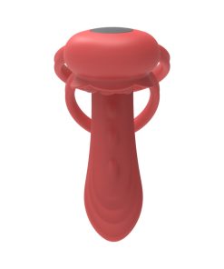 Adam & Eve Vibrating Rose Girth Enhancer Couples Triple Stimulator