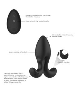 Adam & Eve Omega Vibrating Plug