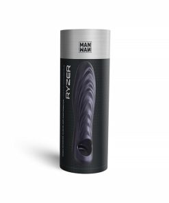 Man Wan Ryzer Penis Extender And Soft Masturbating Sleeve Black Plum